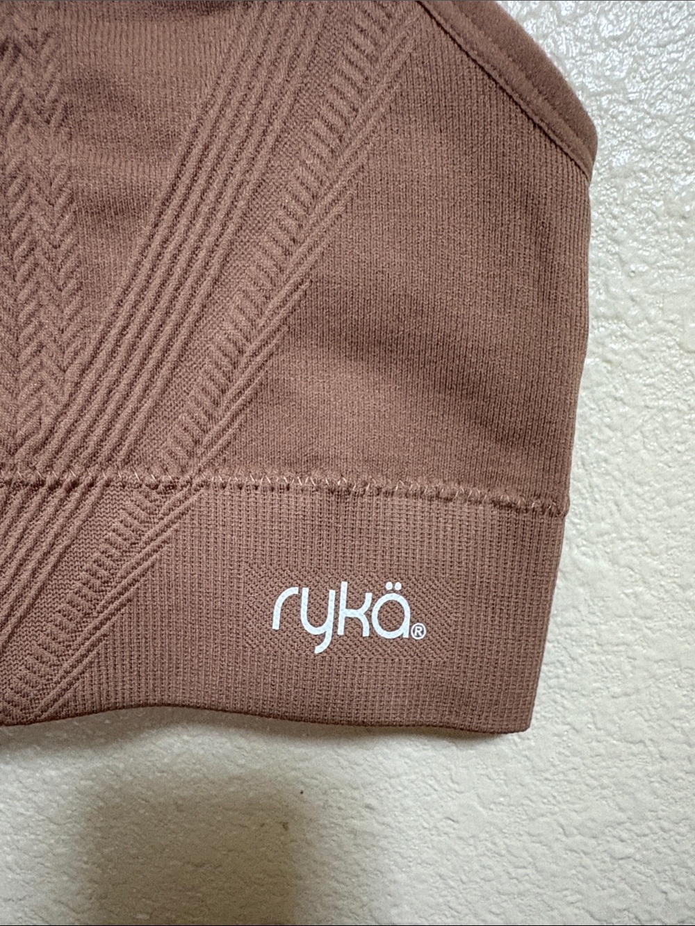Ryka Chestnut Seamless Racerback Sports Bra - Picture 2 of 5